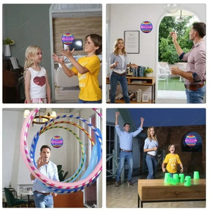 Fly Nova Pro Flying Ball for Kids – LED Hover Spinner Boomerang Toy