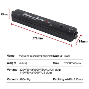 Vacuum Sealer Machine – Automatic Food Saver | Fresh Storage Sealing