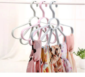 Pack of 2 Flower 5 Ring Hanger