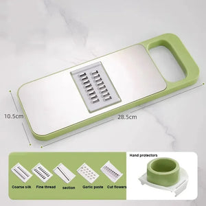 5 in 1 Vegetable Slicer Cutter – Multi Function Mandoline Slicer | Kitchen Chopper & Grater Tool