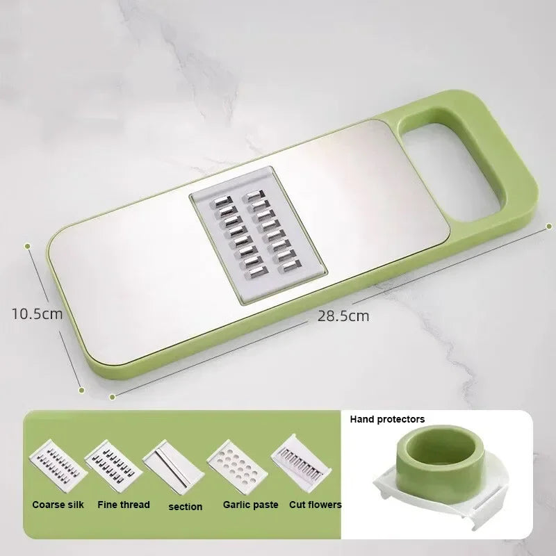 5 in 1 Vegetable Slicer Cutter – Multi Function Mandoline Slicer | Kitchen Chopper & Grater Tool