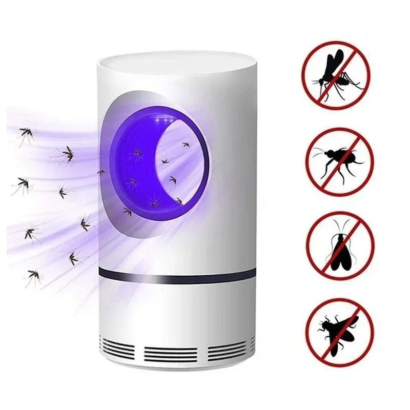 Electric Mosquito Killer Lamp – USB LED Insect Trap (Low Noise & Safe)