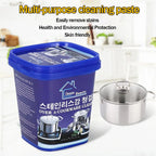 Cookware Cleaner Paste – Multi Purpose Kitchen Cleaning Cream | Burn Stain & Grease Remover (Stainless Steel Shine)