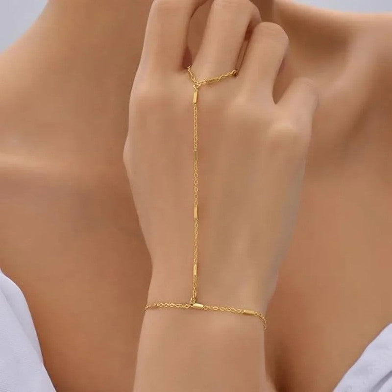Finger Bracelet Hand Chain for Women – Elegant Hand Harness Jewelry