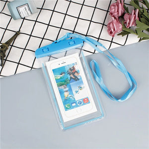 Pack of 2 Waterproof Mobile Pouch – Universal Touch Screen Phone Case (Waterproof Cover)