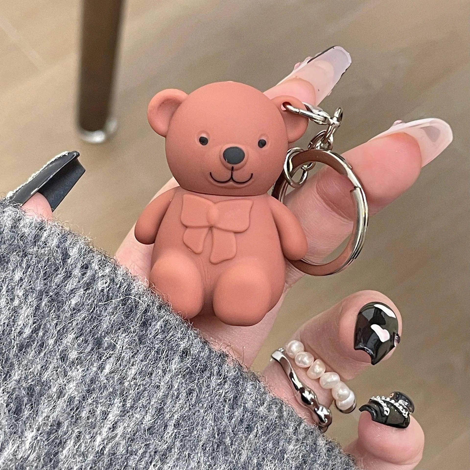 Teddy Bear Lip Gloss Pack of 6 – Cute Mini Lip Gloss Set