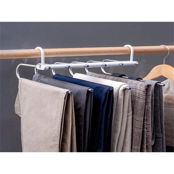 Pack of 2 Pant Hanger For Clothes Organizer