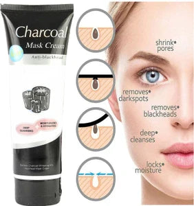 Charcoal Face Mask – Deep Cleansing Anti Blackhead & Oil Control Mask