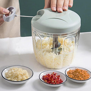 5 Blade Speedy Chopper – Manual Pull Vegetable & Meat Chopper | Multi Blade Food Processor