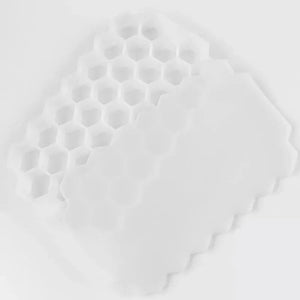 Silicone Ice Cube Tray with LED Effect – Flexible Ice Mold for Drinks | Reusable Ice Cube Maker