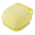Silicone Bath Brush with Soap Dispenser – 2 in 1 Body Scrubber & Skin Massager