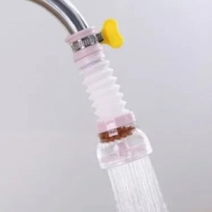 Pack of 2 Flexible Faucet Water Filter – Tap Extension Water Purifier & Splash Proof Nozzle