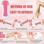 Professional Roll-On Wax Heater – Electric Wax Depilator Machine for Smooth Hair Removal