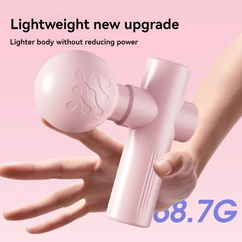 Mini Massage Gun – Portable Deep Tissue Muscle Massager (Lightweight & Rechargeable)