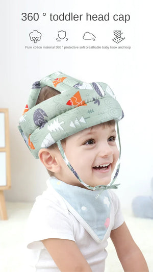 Baby Safety Helmet | Anti-Fall Head Protection Cap for Kids