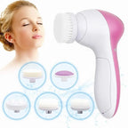 5 in 1 Facial Massager & Cleansing Brush – Electric Skincare Device