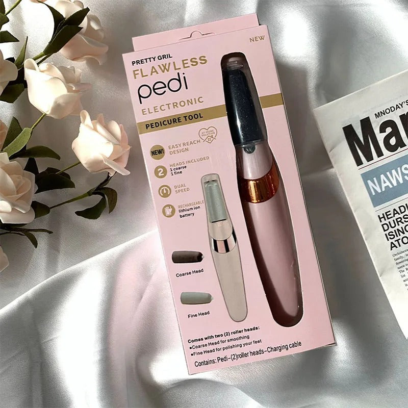 Flawless Pedicure Tool – Electric Foot Callus Remover | Rechargeable Waterproof Heel File