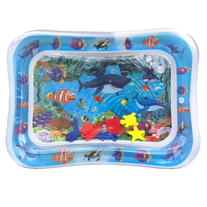 Baby Water Play Mat | Inflatable Tummy Time Activity Mat for Kids