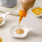 Pack of 2 Seasoning Sauce Dish Set – Mini Sushi Dip Bowls with Holder