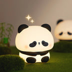 Cute Panda Rechargeable Night Lamp – Soft Silicone LED Touch Light