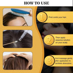 Black Hair Oil – Ganoderma Nutrient Natural Darkening Oil