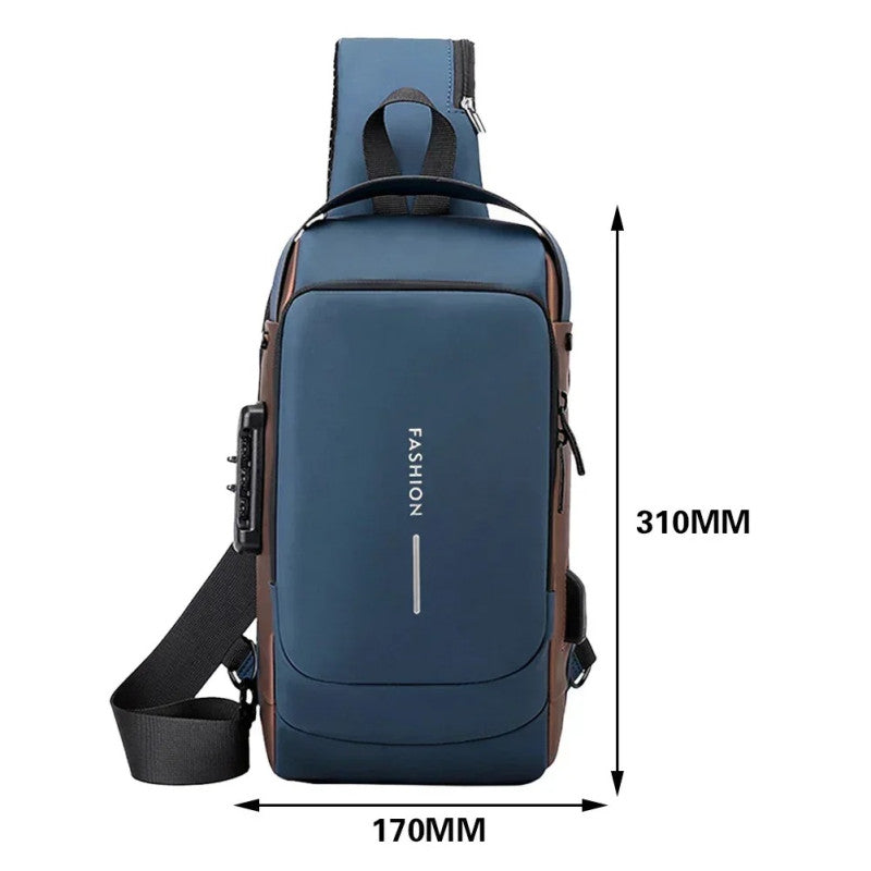 Black bag cross shoulder Fashion Sport Bag
