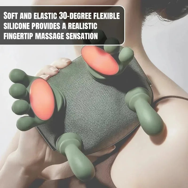Neck & Shoulder Massager – Electric Shiatsu Massage Device with Heat Therapy