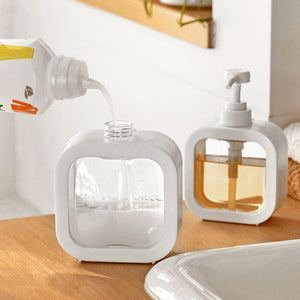 300ML Liquid Soap Dispenser – Stylish Refillable Hand Wash & Dish Soap Pump Bottle