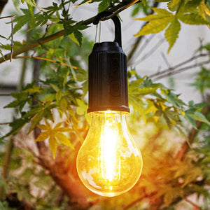 Solar Camping LED Bulb – Rechargeable Hanging Light for Outdoor, Emergency & Load Shedding