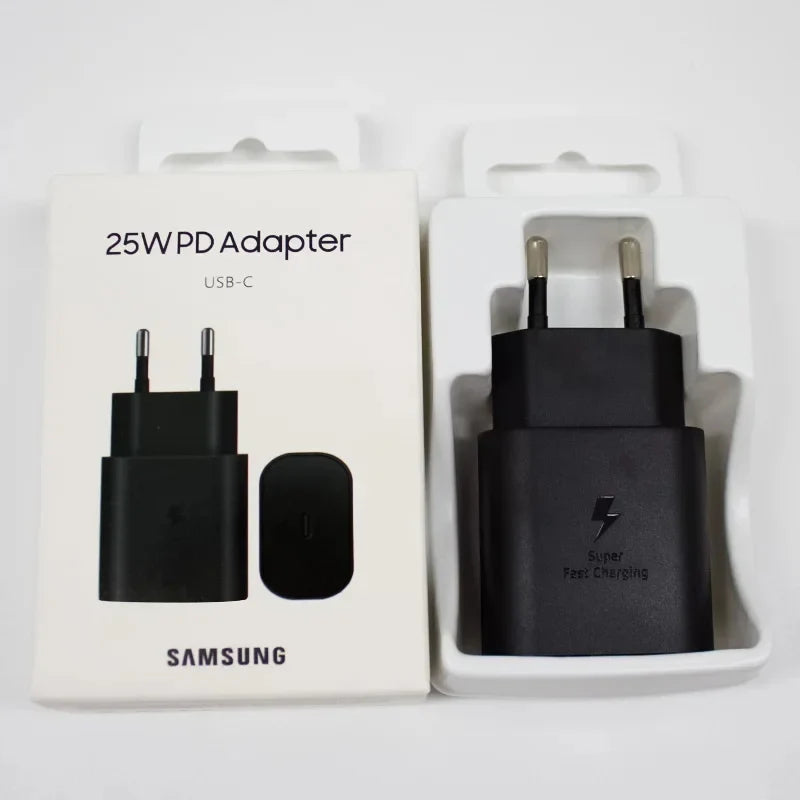 Samsung 25W Fast Charger Adapter – USB-C Super Fast Charging (PD Type-C)