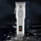 Digital Hair Trimmer FR-D 8671 Golden Edition – Rechargeable Professional Beard & Hair Clipper