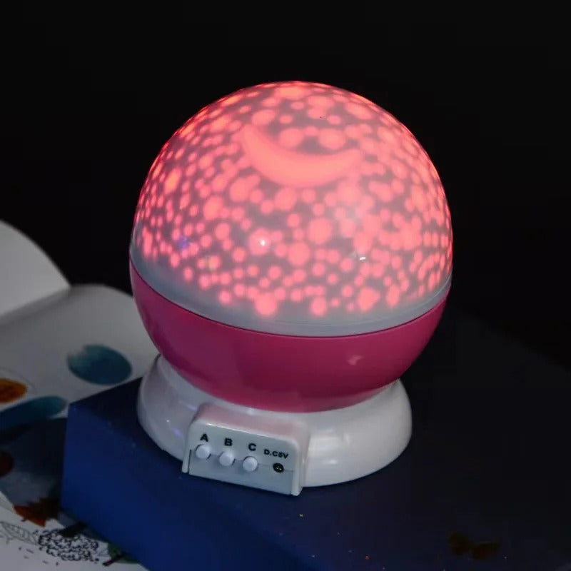Star Master Galaxy Projector – LED Night Light with Star & Moon Projection (Multicolor)
