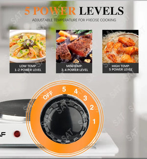Electric Stove Single Burner – RAF Hot Plate | Portable Cooking Stove