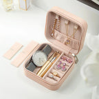 Premium Leather Jewellery Organizer Box – Travel Storage Case for Women
