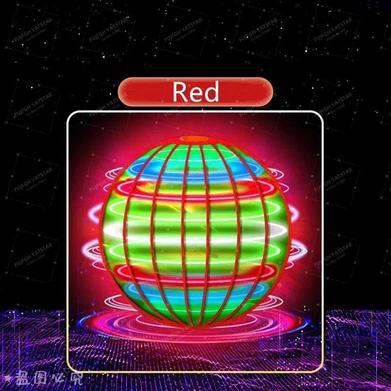 Fly Nova Pro Flying Ball for Kids – LED Hover Spinner Boomerang Toy