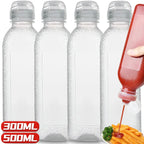Pack of 2 Oil & Sauce Dispenser Bottle – Leak Proof Kitchen Oil Pour Bottle