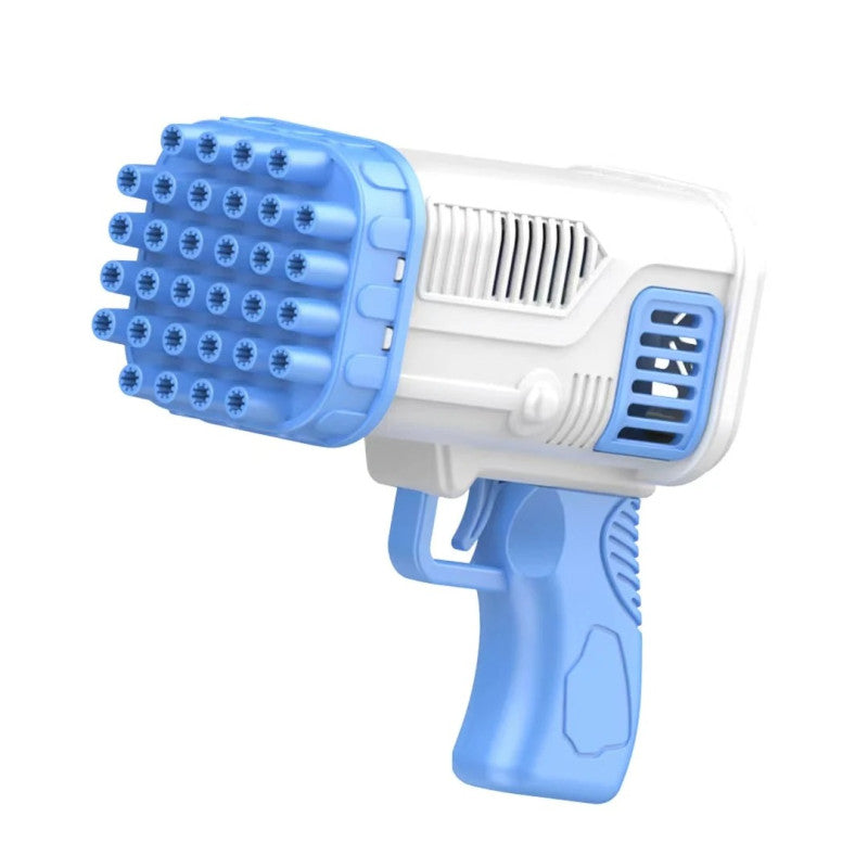32 Hole Bubble Gun Bazooka for Kids – Automatic Bubble Blaster Toy