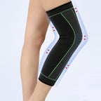 1 Pc Compression Knee Pad with Strap – Full Leg Sleeve Support | Arthritis Pain Relief | Sports Gym Knee