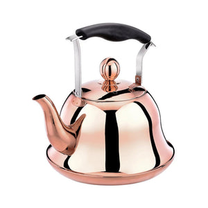 Stainless Steel Tea Kettle – Premium Golden Teapot for Kitchen & Tea Lovers