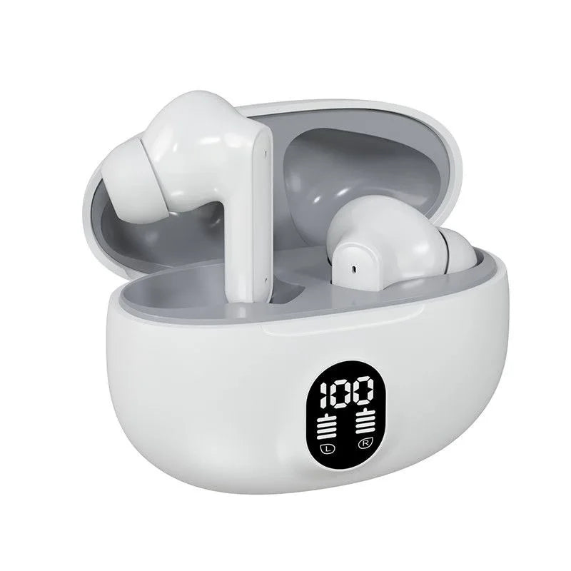 S510 Wireless Bluetooth Earbuds – Stereo Sound, LED Display & Long Battery (Bluetooth 5.3)