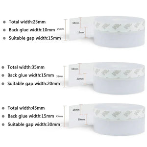 Door Sealing Tape (3 Meter) – Weather Strip Gap Seal (Dust, Noise & Insect Protection)