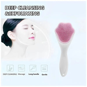 Silicone Face Scrubber Brush – Deep Cleansing Facial Brush