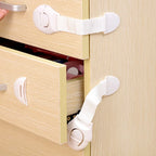 Pack of 3 Child Safety Ribbon Lock – Adjustable Cabinet & Drawer Lock | Baby Proof Multi-Purpose Lock