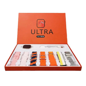 7 in 1 Ultra Smart Watch – Premium Smartwatch with 7 Interchangeable Straps