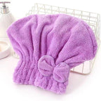 Pack of 2 Bath Towel cap