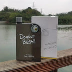 Notebook Water Bottle – Slim Flat Book Shape Bottle (Portable & Leakproof)