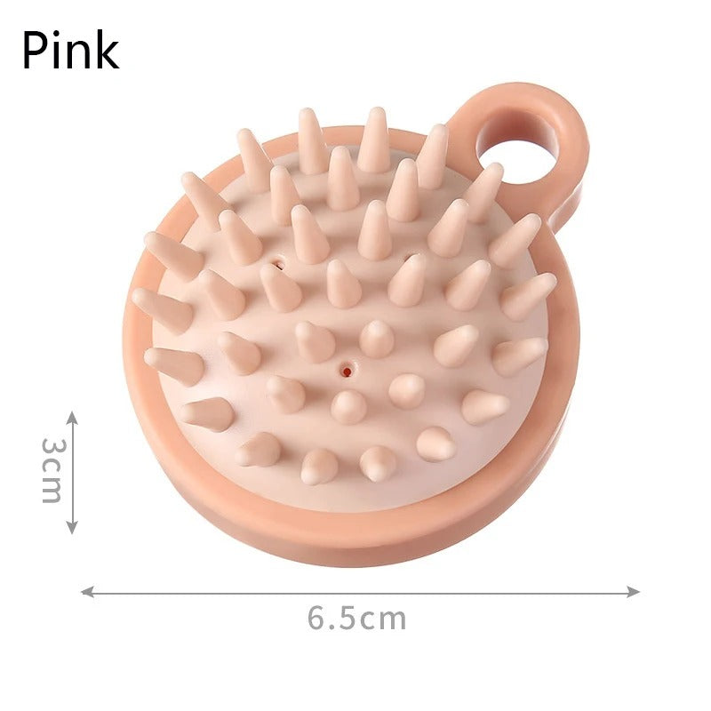 Pack of 2 Silicone Scalp Massage Shampoo Brush – Soft Hair & Scalp Cleaner