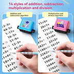 Math Learning Stamp Roller for Kids – Addition, Subtraction & Multiplication Toy