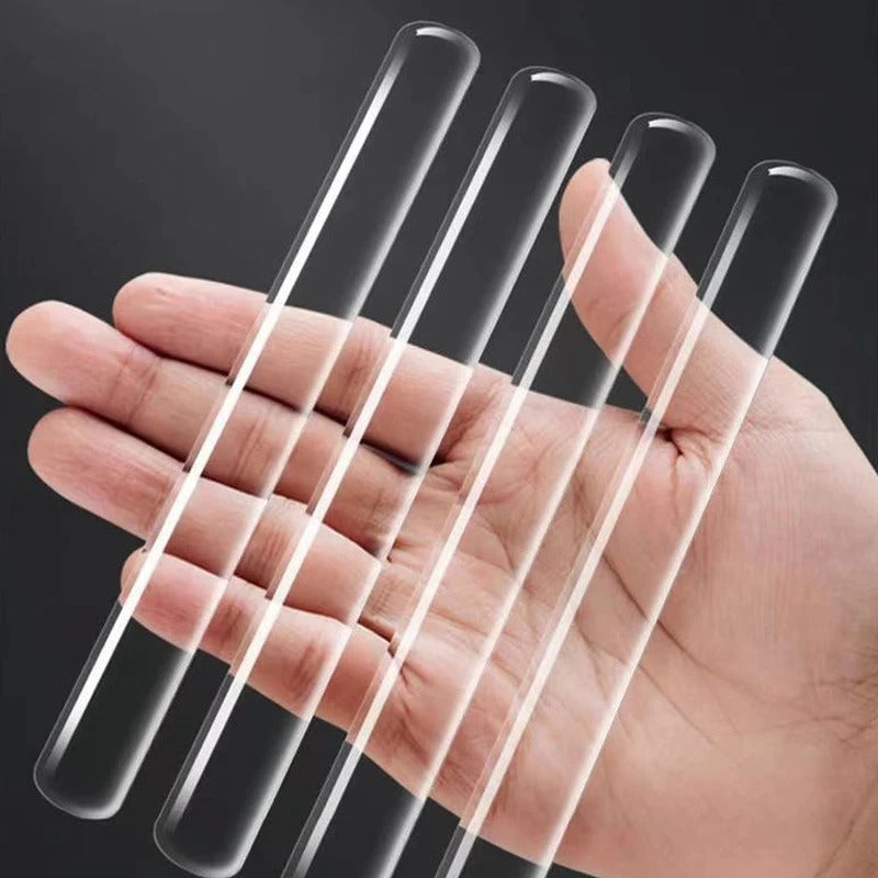 Pack of 2 Self Adhesive Strips (20pcs) – Strong Transparent Nano Tape | Multipurpose Fixing Strips