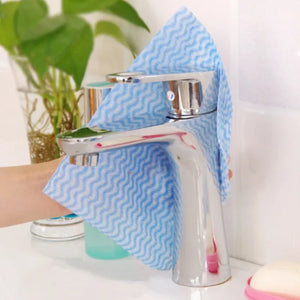 Kitchen Cleaning Tissue Roll (Small) – Reusable Dish Cleaning Cloth | Multi Purpose Kitchen Wipes